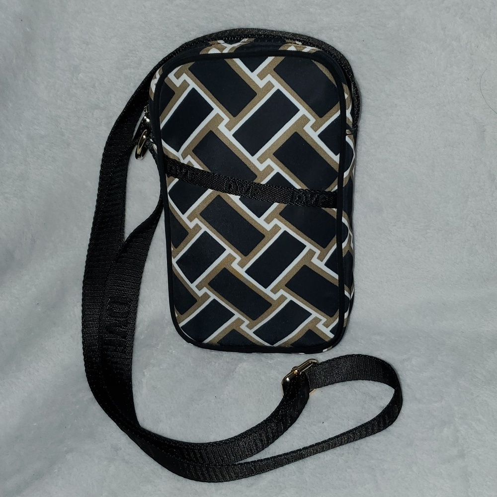 DVF Diane Von Furstenberg X Target Vintage Weave Neutral Cellphone Holder